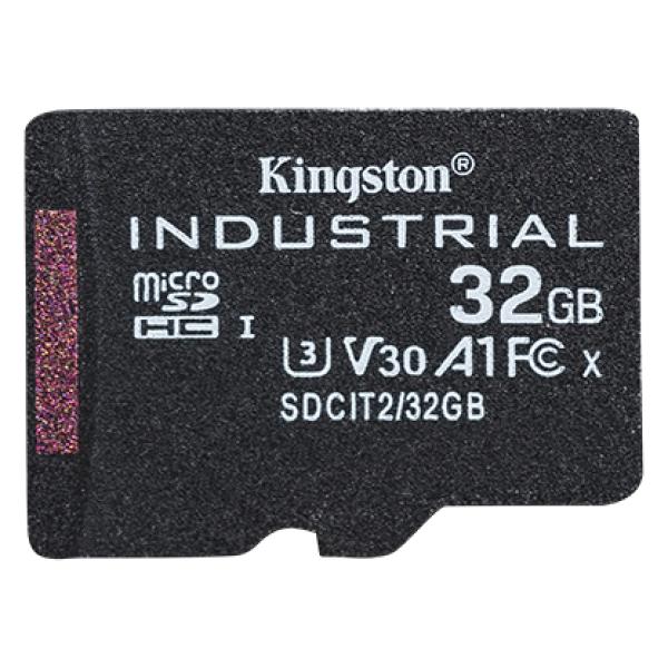 Kingston Industrial/ micro SDHC/ 32GB/ 100MBps/ UHS-I U3 / Class 10