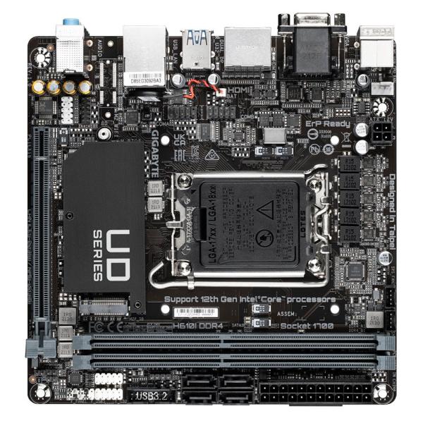 GIGABYTE H610I DDR4/ LGA 1700/ MITX