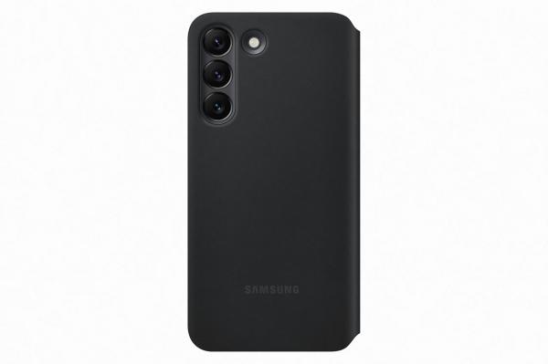 Samsung Flipové púzdro Clear View pre Samsung Galaxy S22+ Black 