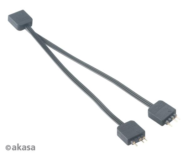 AKASA - aRGB LED splitter, 3-pin 2 ks 