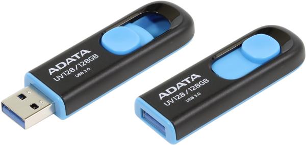 ADATA UV128/ 128GB/ USB 3.0/ USB-A/ Modrá