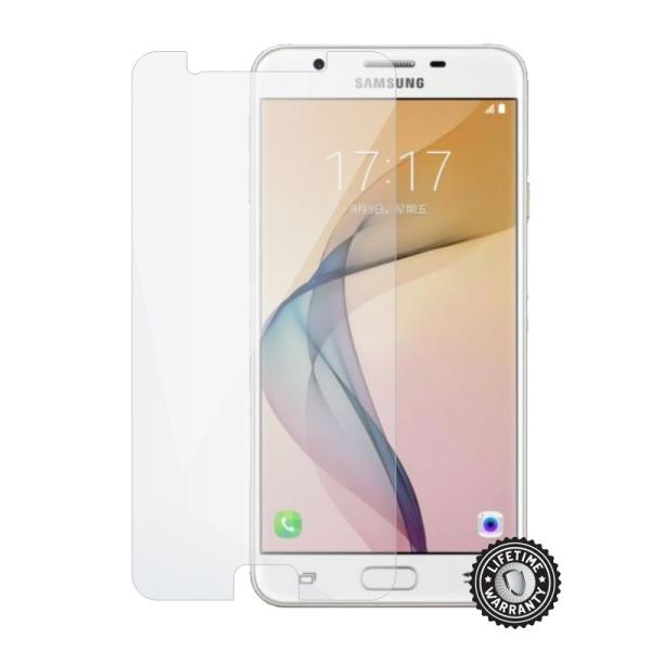 Screenshield™ Temperované sklo SAMSUNG A520 Galaxy A5 (2017) (full COVER WHITE metalic frame)