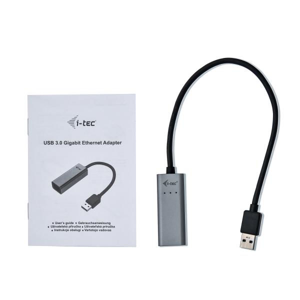 i-tec USB 3.0 Metal Gigabit Ethernet Adapter 