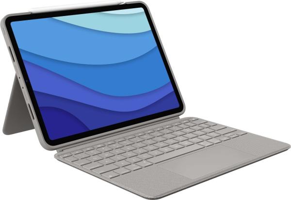 Logitech COMBO TOUCH pre iPad Pro 12.9"  (5. a 6. gen.) - piesková - US