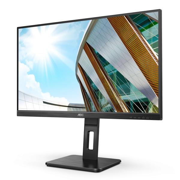 AOC/ U27P2CA/ 27"/ IPS/ 4K UHD/ 60Hz/ 4ms/ Black/ 3R 