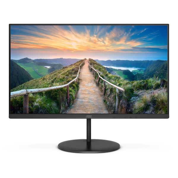 AOC/ Q24V4EA/ 23, 8"/ IPS/ QHD/ 75Hz/ 4ms/ Black/ 3R