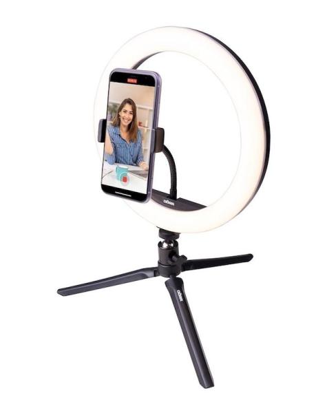 Doerr Vlogging Kit VL-26 LED RGB videosvetlo pre SmartPhone