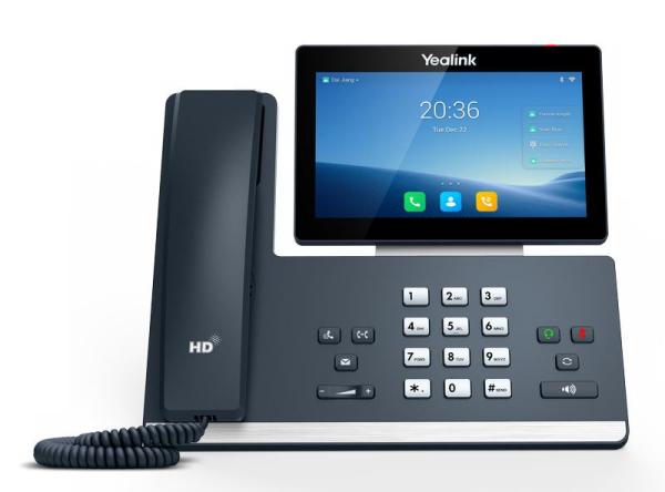 Yealink SIP-T58W SIP telefón, Android, PoE, 7" bar. dot. LCD, GigE