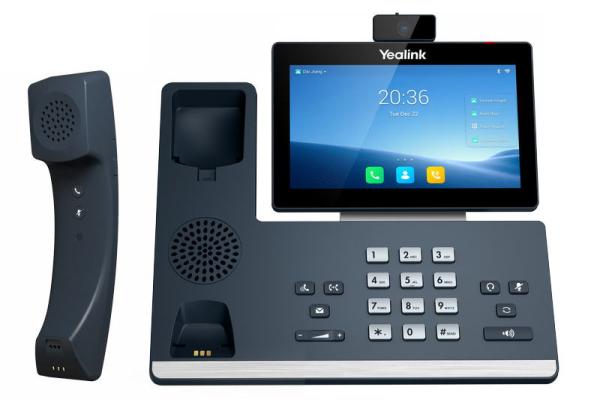 Yealink SIP-T58W Pre SIP telefón s kamerou, Android, PoE, 7" bar. dot. LCD, BT slúchadlo, GigE
