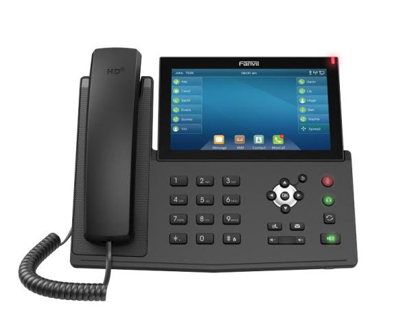 Fanvil X7 SIP telefón, 7"bar.dotyk.displ., 20 SIP účt, 127 DSS hr., BT, USB