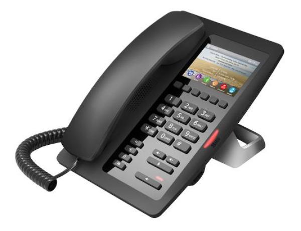 Fanvil H5 hotelový SIP telefon, 2SIP, 3, 5" bar. displ., 6 progr. tl., USB, PoE