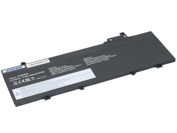 Baterie AVACOM pro Lenovo ThinkPad T480S Li-Pol 11, 58V 4950mAh 57Wh