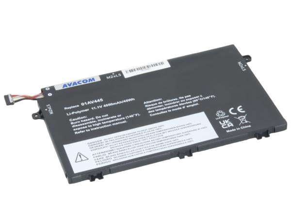 Baterie AVACOM pro Lenovo ThinkPad E14, E15, E580, E490 Li-Pol 11, 1V 4050mAh 45Wh