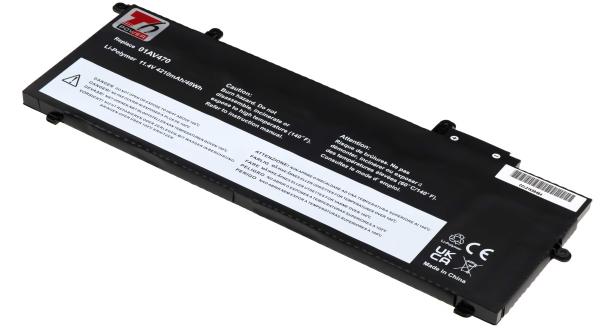 Batéria T6 Power Lenovo ThinkPad X280 séria, 4210mAh, 48Wh, 6cell, Li-Pol