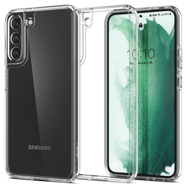 Ochranný kryt Spigen Ultra Hybrid pro Samsung Galaxy S22 plus transparentní