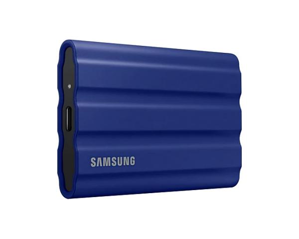 Samsung T7 Shield/ 2TB/ SSD/ Externý/ 2.5"/ Modrá/ 3R