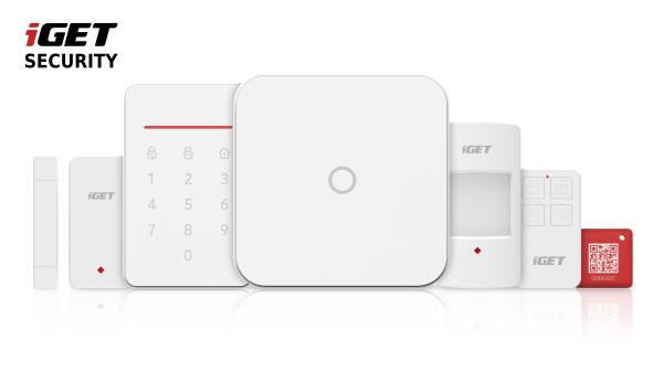 iGET SECURITY M4 - Inteligentný WiFi alarm, ovládanie IP kamier a zásuviek, záloha GSM, Android, iOS 