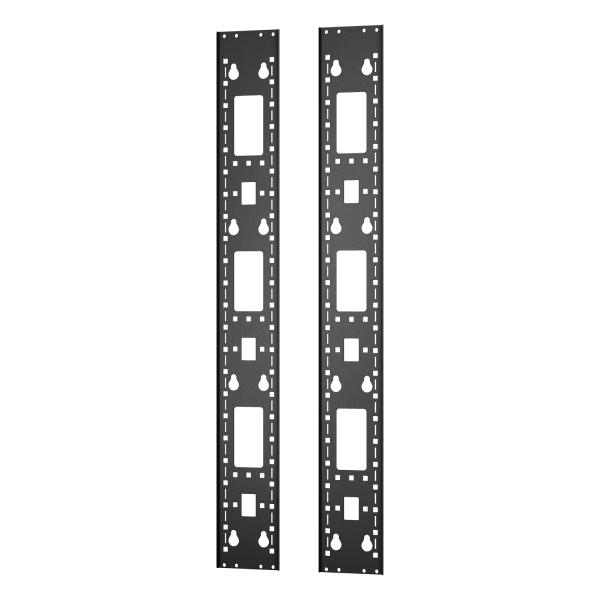 APC Easy Rack Vertical 0U accessory channel,  24U,  qty. 2