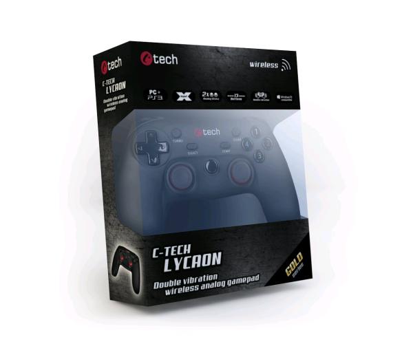C-TECH Gamepad Lycaon pro PC/ PS3/ Android 