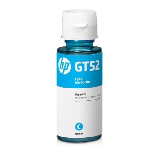 HP GT52 - azúrová fľaštička s atramentom