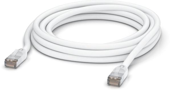 Ubiquiti UACC-Cable-Patch-Outdoor-5M-W, Vonkajší UniFi patch kábel, 5m, Cat5e, biely