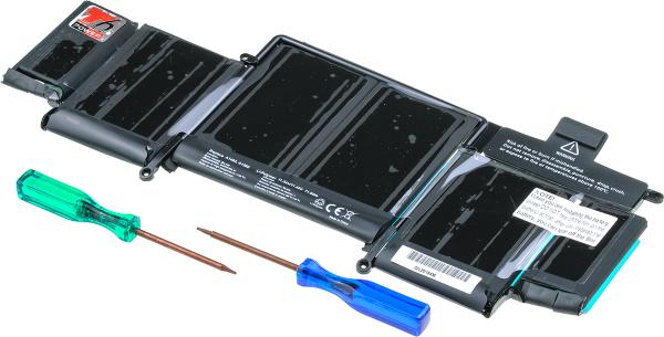 Baterie T6 Power Apple MacBook Pro 13" Retina (2013, 2014, 2015), 6330mAh, 71, 8Wh, 6cell, Li-pol