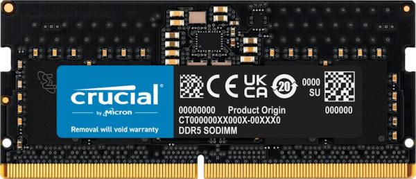 Crucial/ DDR5/ 8GB/ 4800MHz/ CL40/ 1x8GB