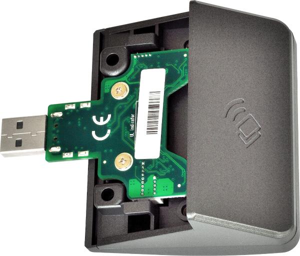Čítačka RFID kariet pre XPOS, 125 kHz, USB, sivá