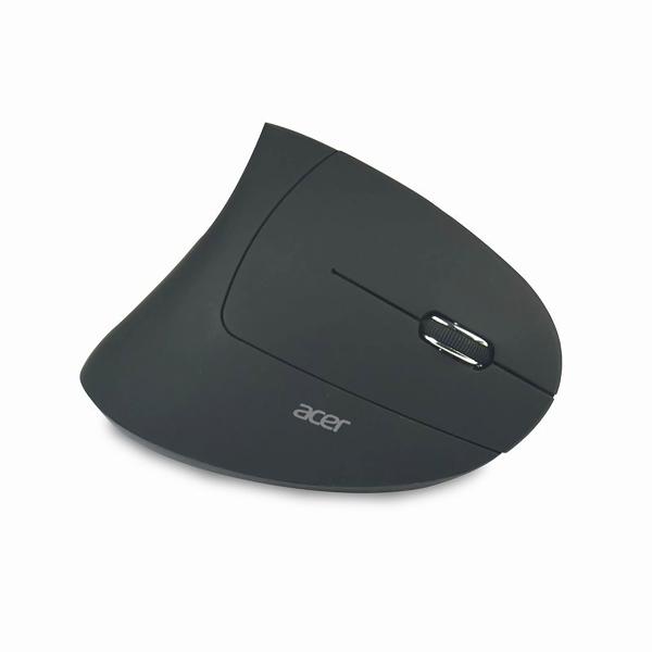 Acer Vertical mouse/ Vertikálna/ Optická/ Pre pravákov/ 1 600 DPI/ Bezdrôtová USB/ Čierna 