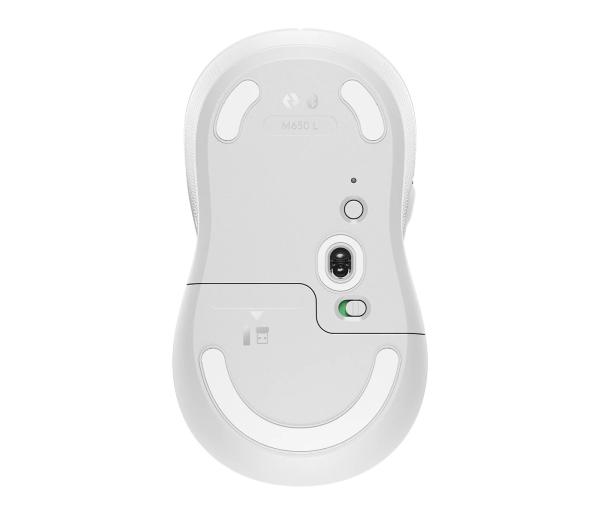 Logitech M650M/ Kancelárska/ Laserová/ Bezdrôtová USB + Bluetooth/ Šedá 