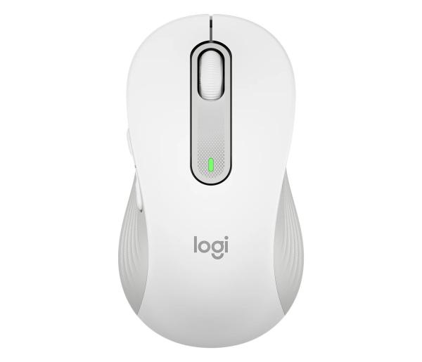 Logitech M650M/ Kancelářská/ Laserová/ Bezdrátová USB + Bluetooth/ Bílá