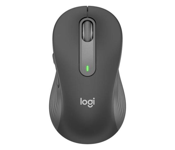 Logitech M650M/ Kancelárska/ Laserová/ Bezdrôtová USB + Bluetooth/ Šedá