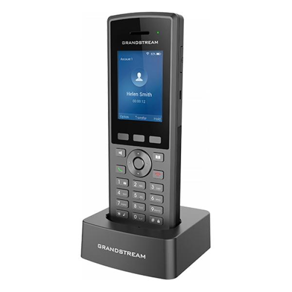 Grandstream WP825 SIP WiFi telefón, odolná IP67, 2, 4 bar. displ., 2SIP úč., BT, Micro USB, Handover 