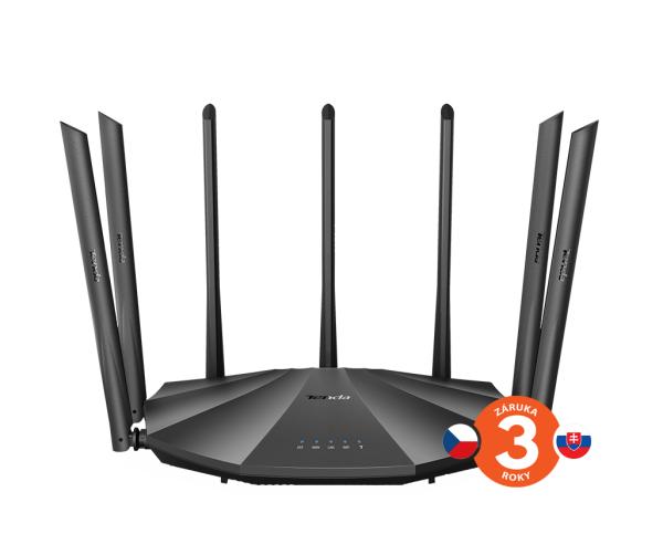 AC23 WiFi AC Router 2100Mb/ s, 1x GWAN, 3x GLAN, VPN, IPv6, 7x 6dBi, 4x4 MU-MIMO, CZ App AC2100