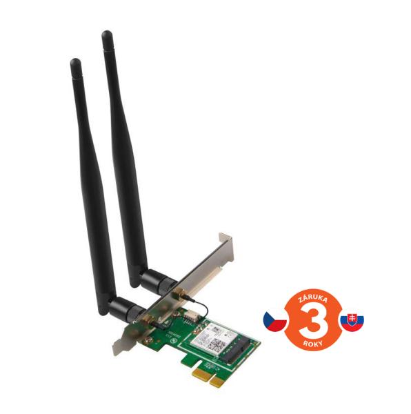 Tenda E30 Wireless AX PCI Express Adapter AX3000, WiFi6, Bluetooth 5.0, WPA3, 2x 5dBi, Windows 10/ 11