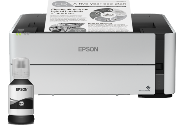Epson EcoTank/ M1180/ Tlač/ Ink/ A4/ LAN/ Wi-Fi Dir/ USB