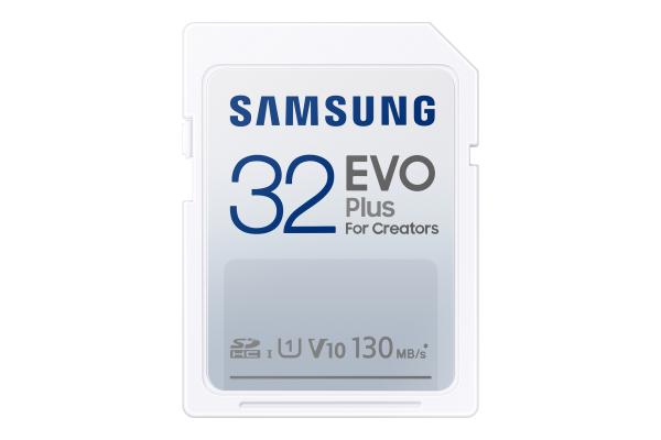 Samsung EVO Plus/ SDHC/ 32GB/ 130MBps/ UHS-I U1 / Class 10