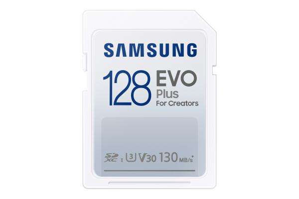 Samsung EVO Plus/ SDXC/ 128GB/ 130MBps/ UHS-I U3 / Class 10