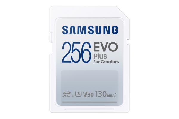 Samsung EVO Plus/ SDXC/ 256GB/ 130MBps/ UHS-I U3 / Class 10