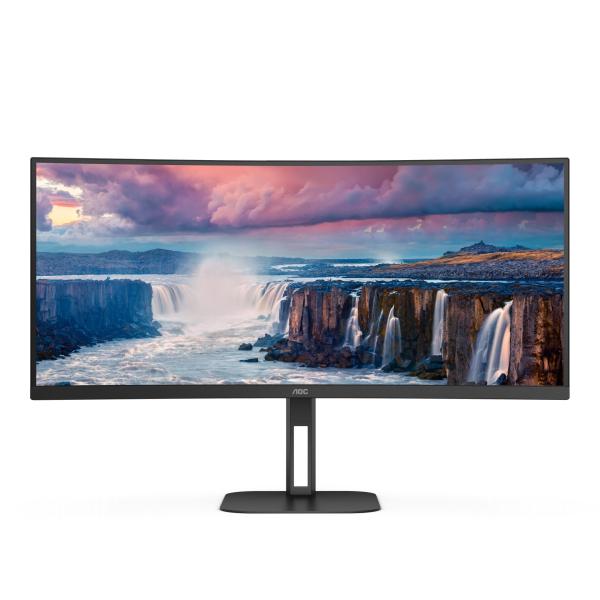 AOC/ CU34V5C/ 34"/ VA/ 3440x1440/ 100Hz/ 1ms/ Black/ 3R