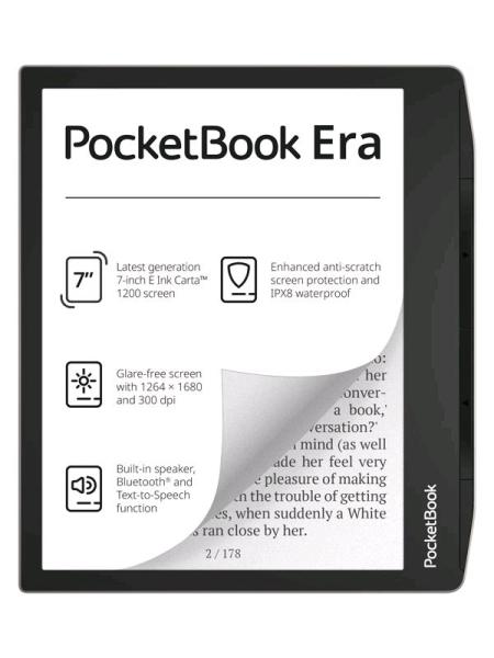 E-book POCKETBOOK 700 ERA, 16GB, Stardust Silver, strieborný