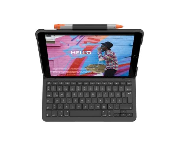 Logitech Slim Folio pre iPad (CZ layout, grav.) 