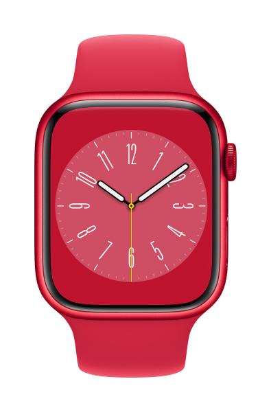 Apple Watch S8/ 45mm/ PRODUCT RED/ Šport Band/ PRODUCT RED 