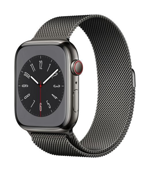 Apple Watch S8 Cell/ 45mm/ Graphite/ Elegant Band/ Graphite