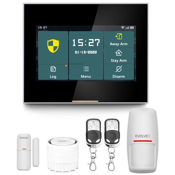 EVOLVEO Alarmex Pro, šikovný bezdrôtový Wi-Fi/ GSM alarm
