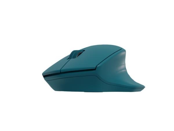 Natec optická myš SISKIN 2/ Kancelárska/ Optická/ Pre pravákov/ 1 600 DPI/ USB+BT/ Modrá 