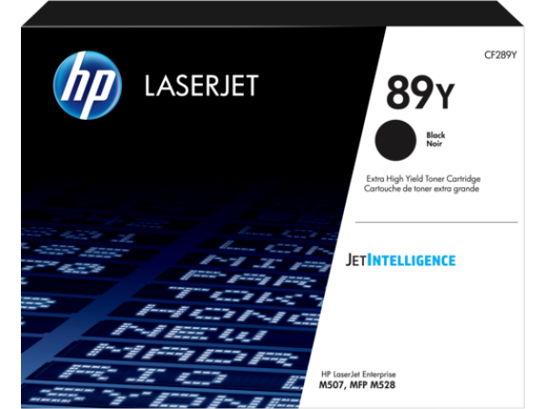 HP 89Y Black LaserJet Toner Cartridge