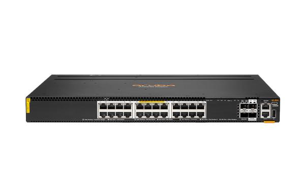 Aruba 6300M 24p HPE Smart Rate 1G/ 2.5G/ 5G/ 10G Class6 PoE and 2p 50G and 2p 25G Switch