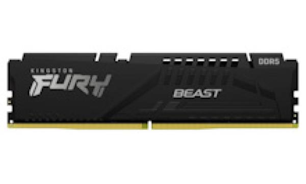 Kingston FURY Beast EXPO/ DDR5/ 16GB/ 6000MHz/ CL36/ 1x16GB/ Black