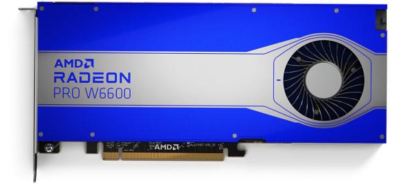 AMD Radeon Pro W6600 8GB GDDR6, 128bit, PCI-E 4, 4 x DP, Active